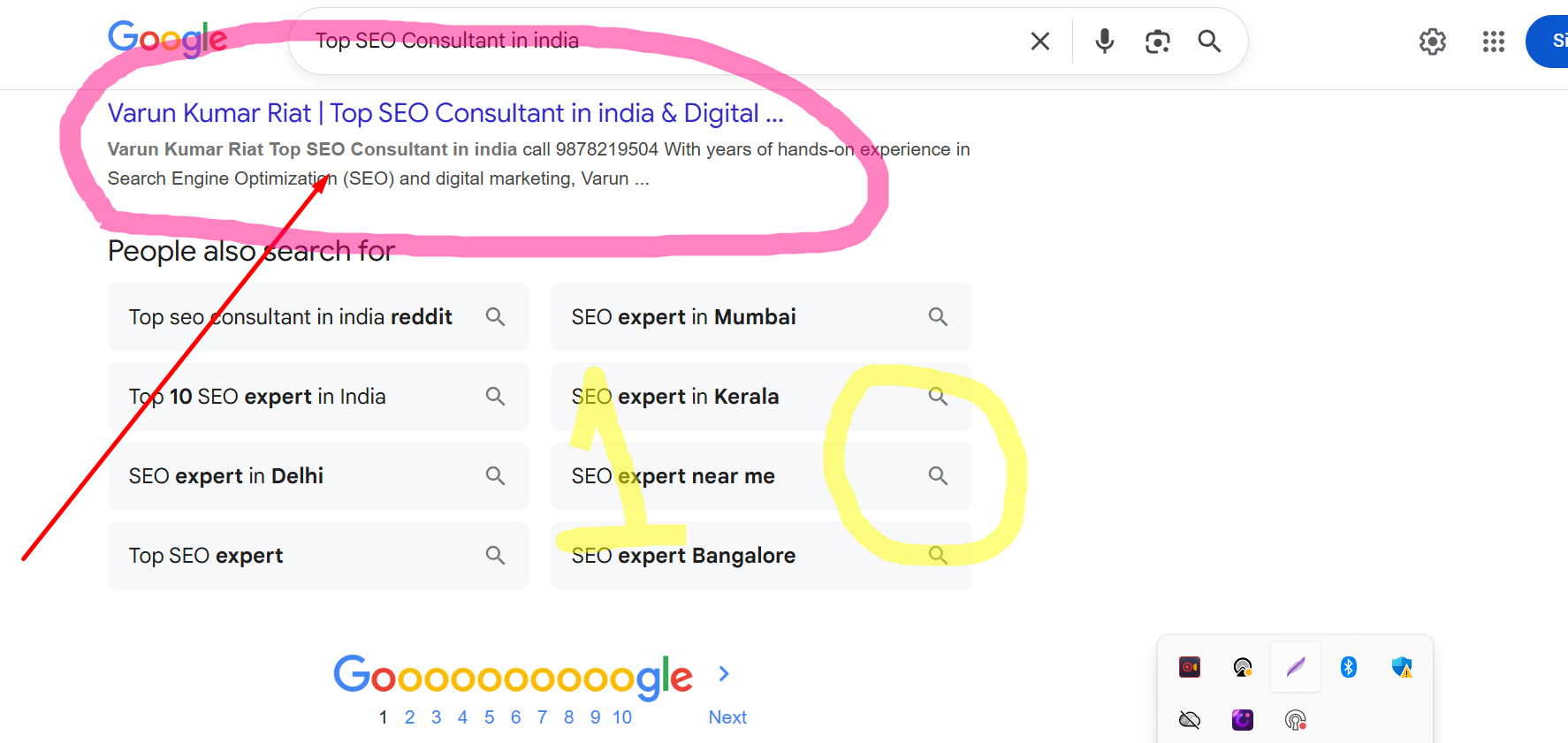 Top SEO Consultant in india & Best SEO ranking consultant India    
