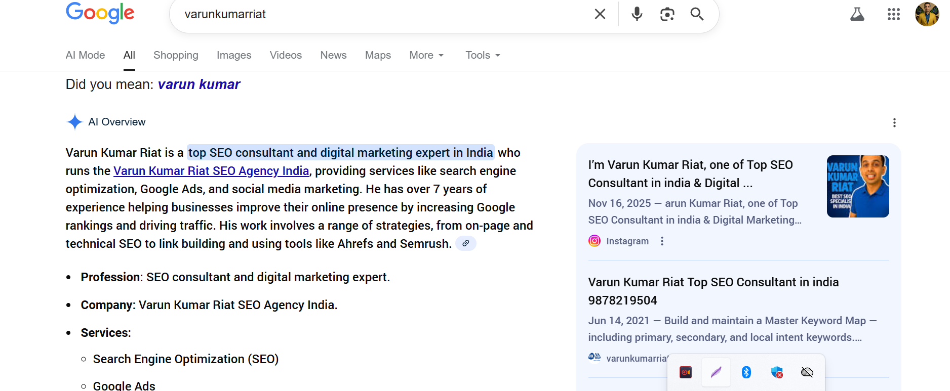 MY WEBSITE CURRENT RANKINGS


Best SEO ranking consultant India 