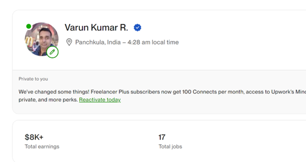 Seo Specialist On Upwork & Off-Page SEO Specialist varun kumar riat