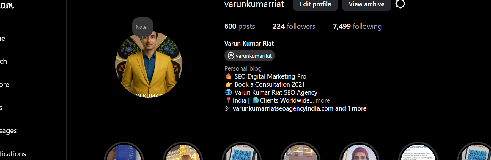 instagram varun kuamr riat